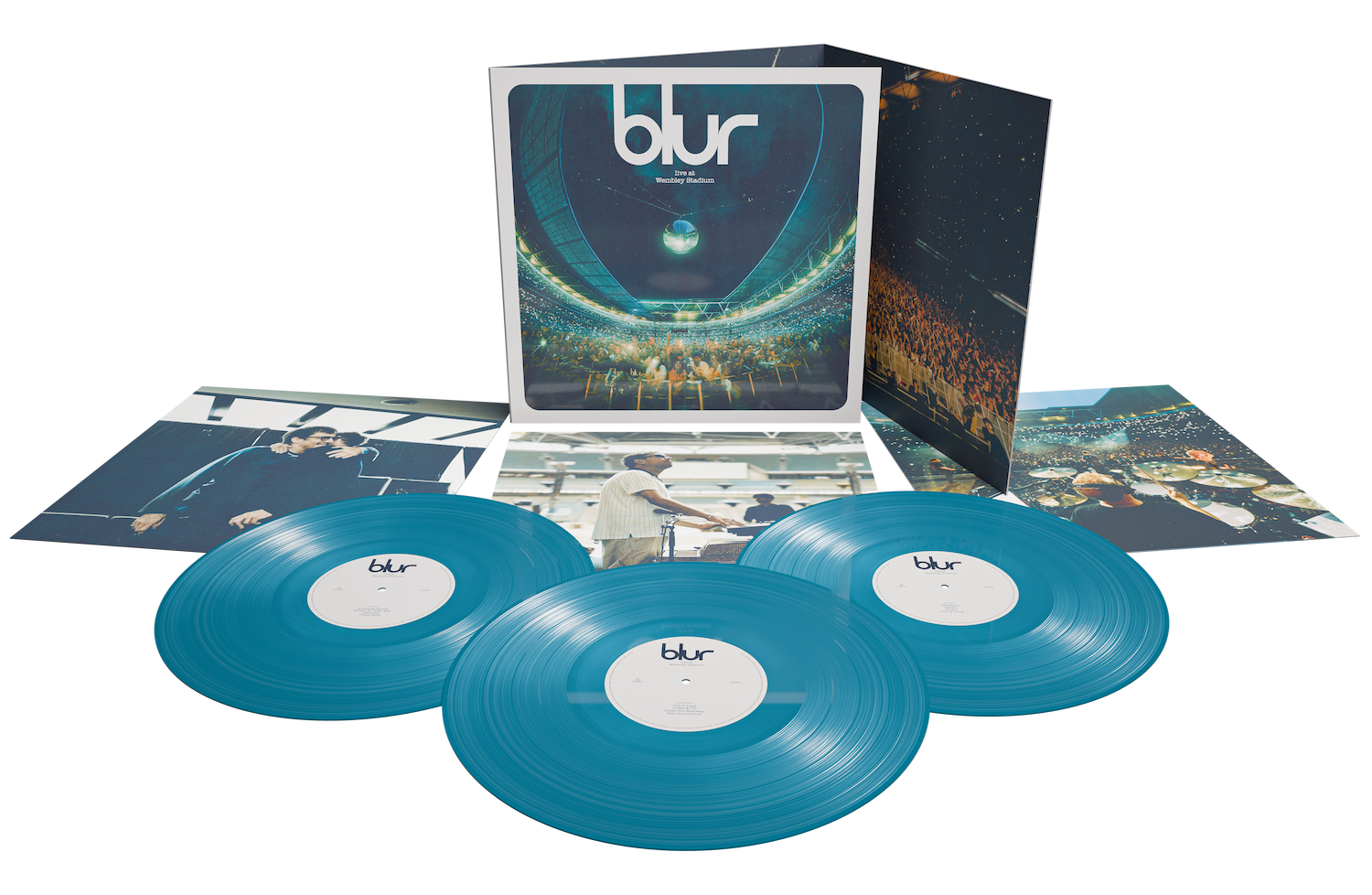 BLUR LPレコード LIVE AT WEMBLEY STADIUM Blur - Live at Wembley Stadium on CD, Vinyl LP | Rough Trade